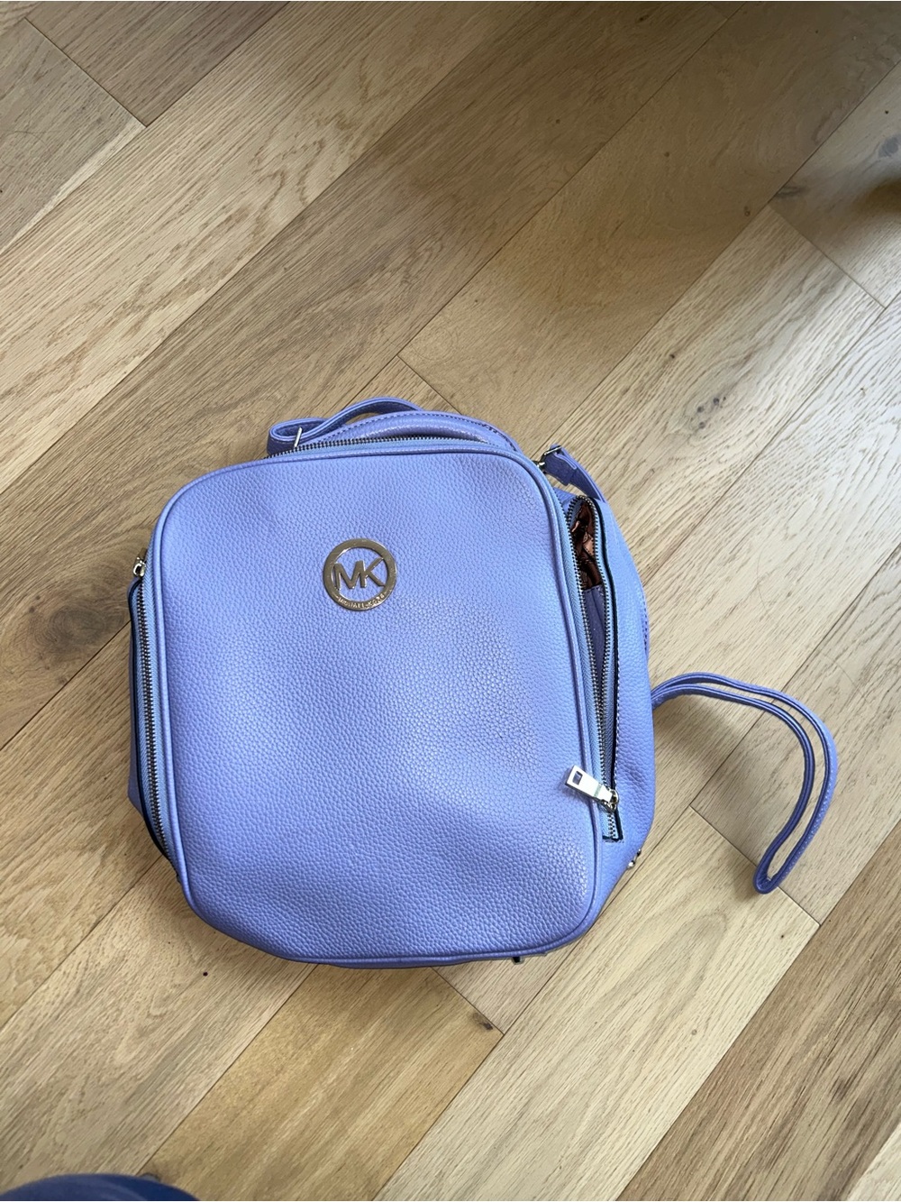 Michael Kors Lavender Leather Backpack